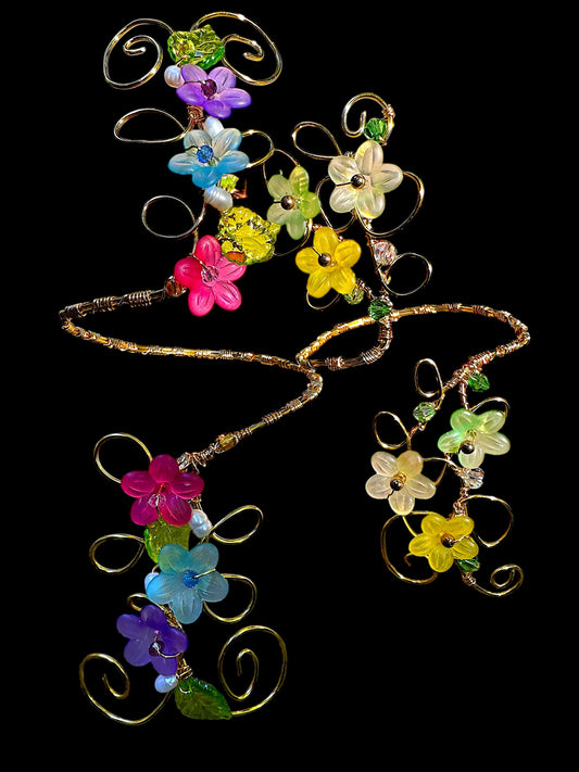 Flower Garden Arm Cuff
