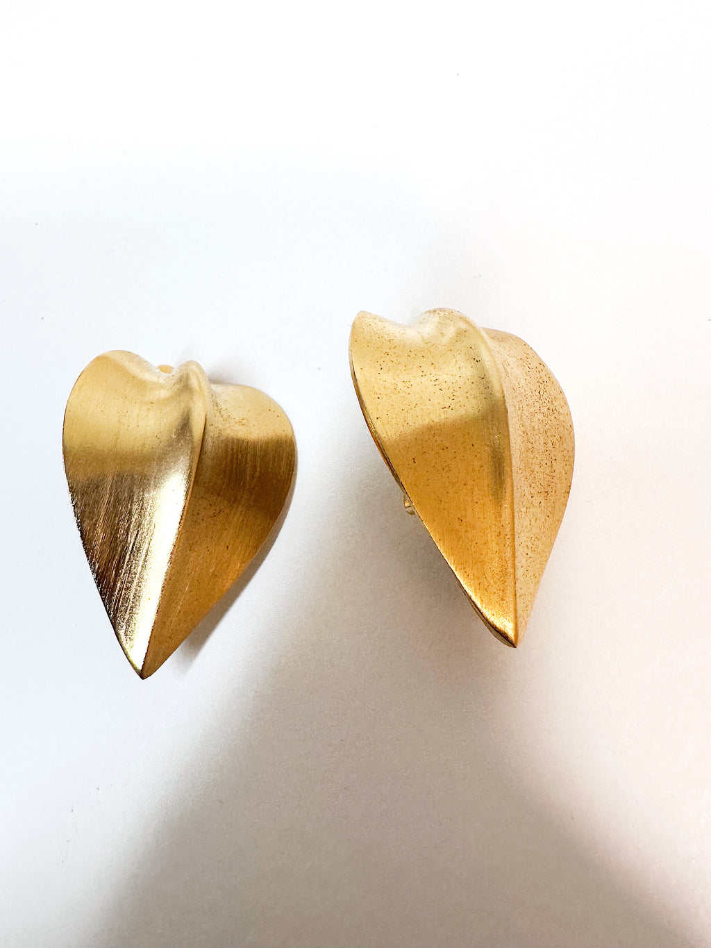 Leaf Shape Clip On Earrings
