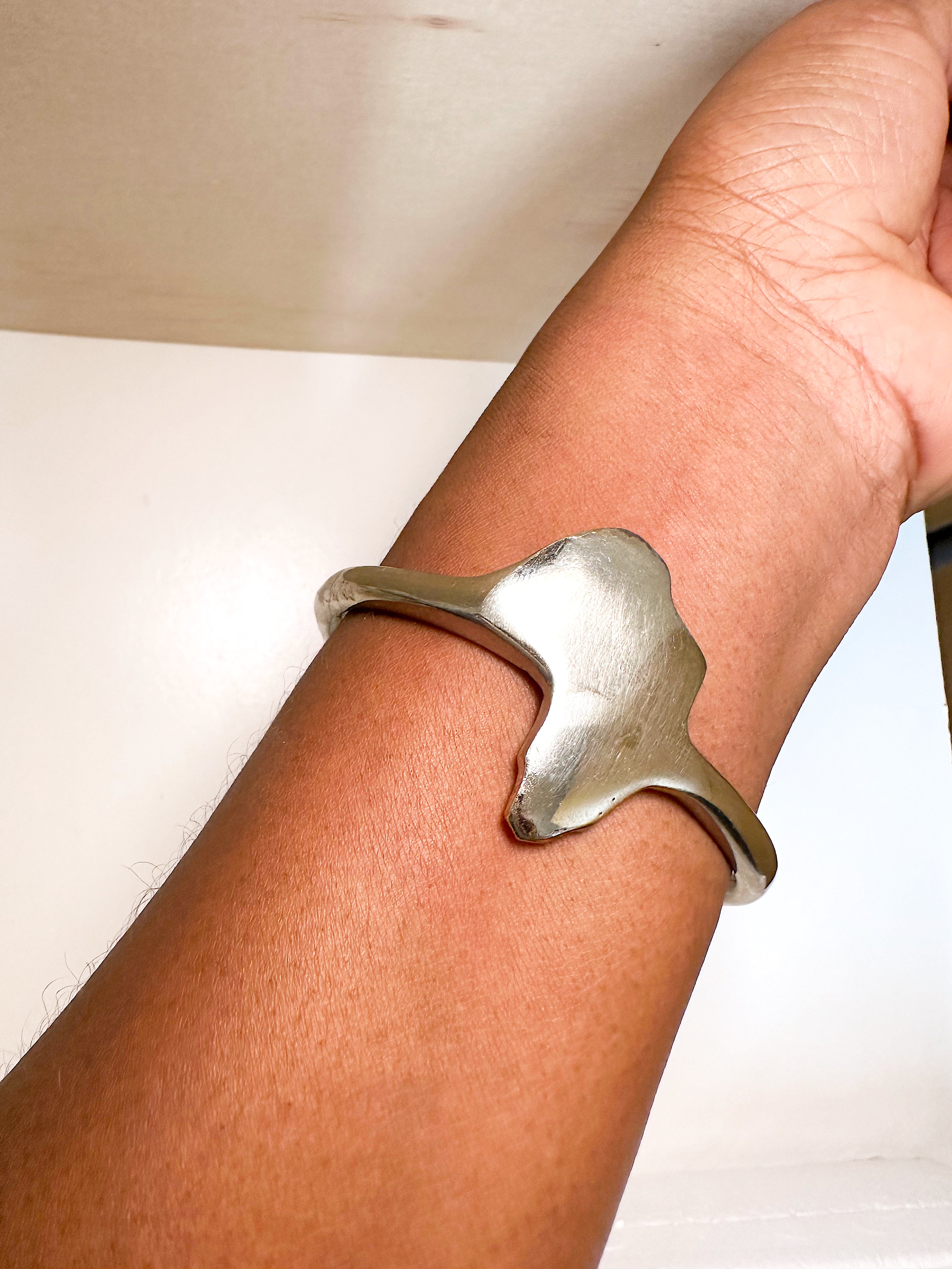 Africa Map Cuff Bracelet