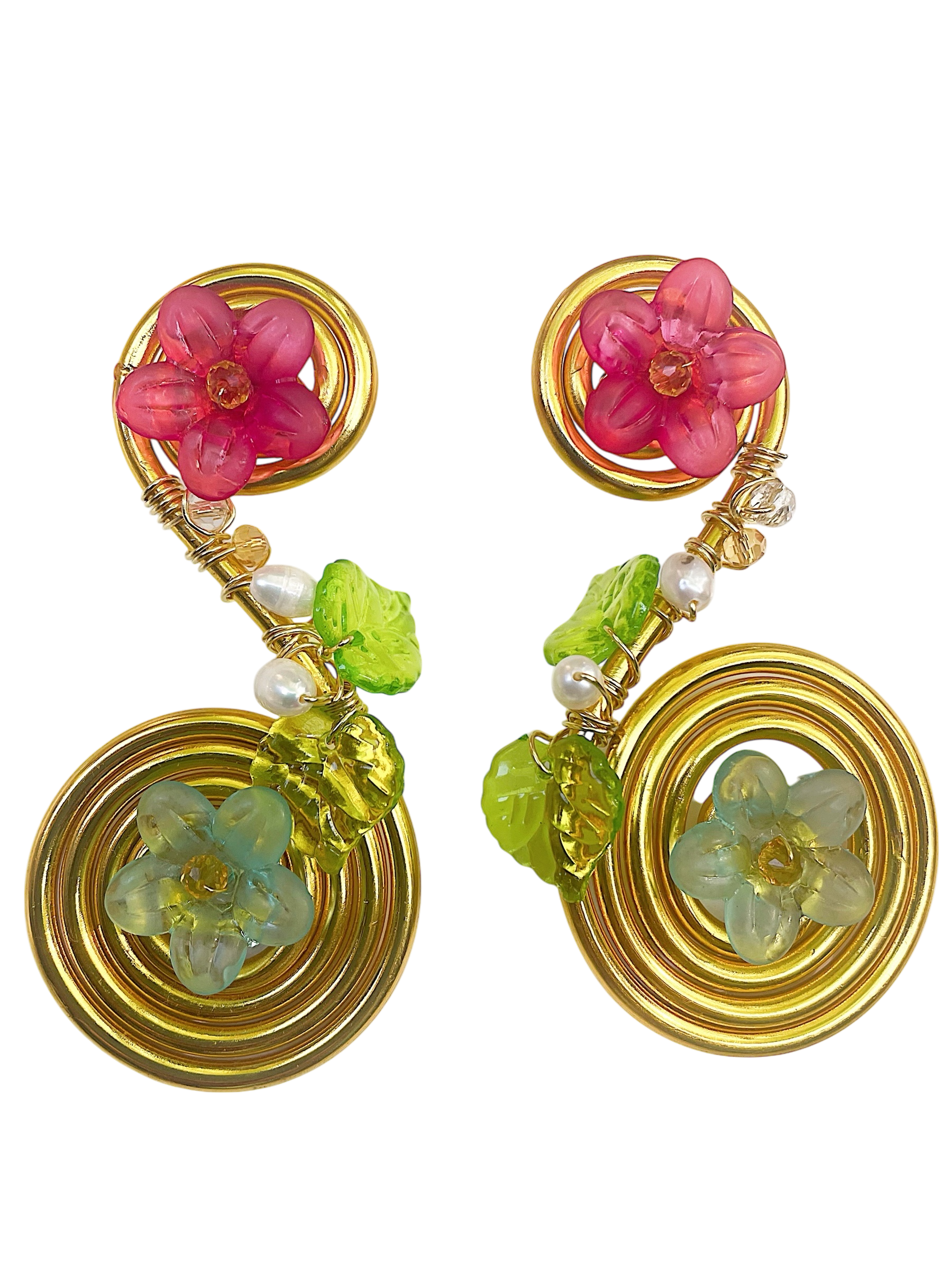 Flora Statement Earrings