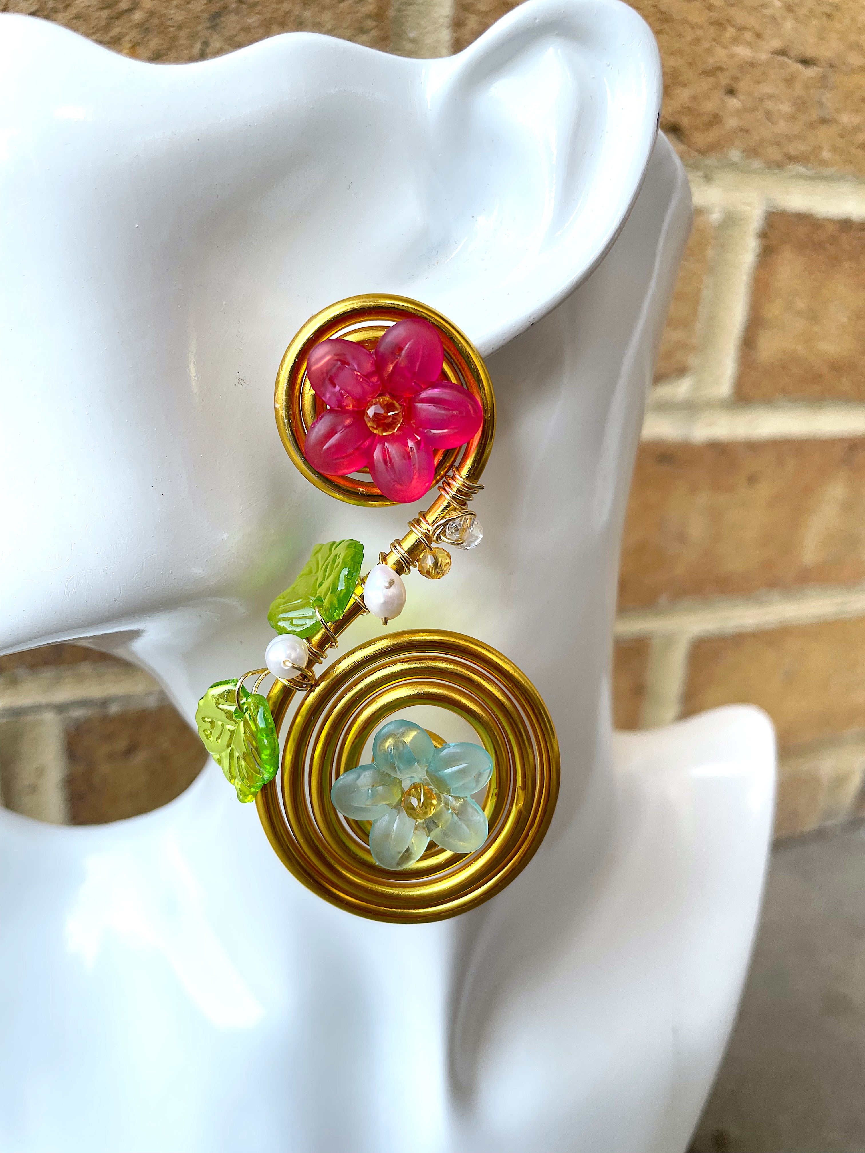 Flora Statement Earrings