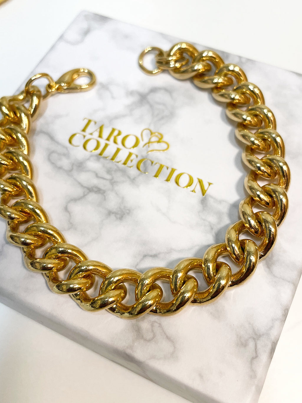 Gold Chunky Chain Bracelet