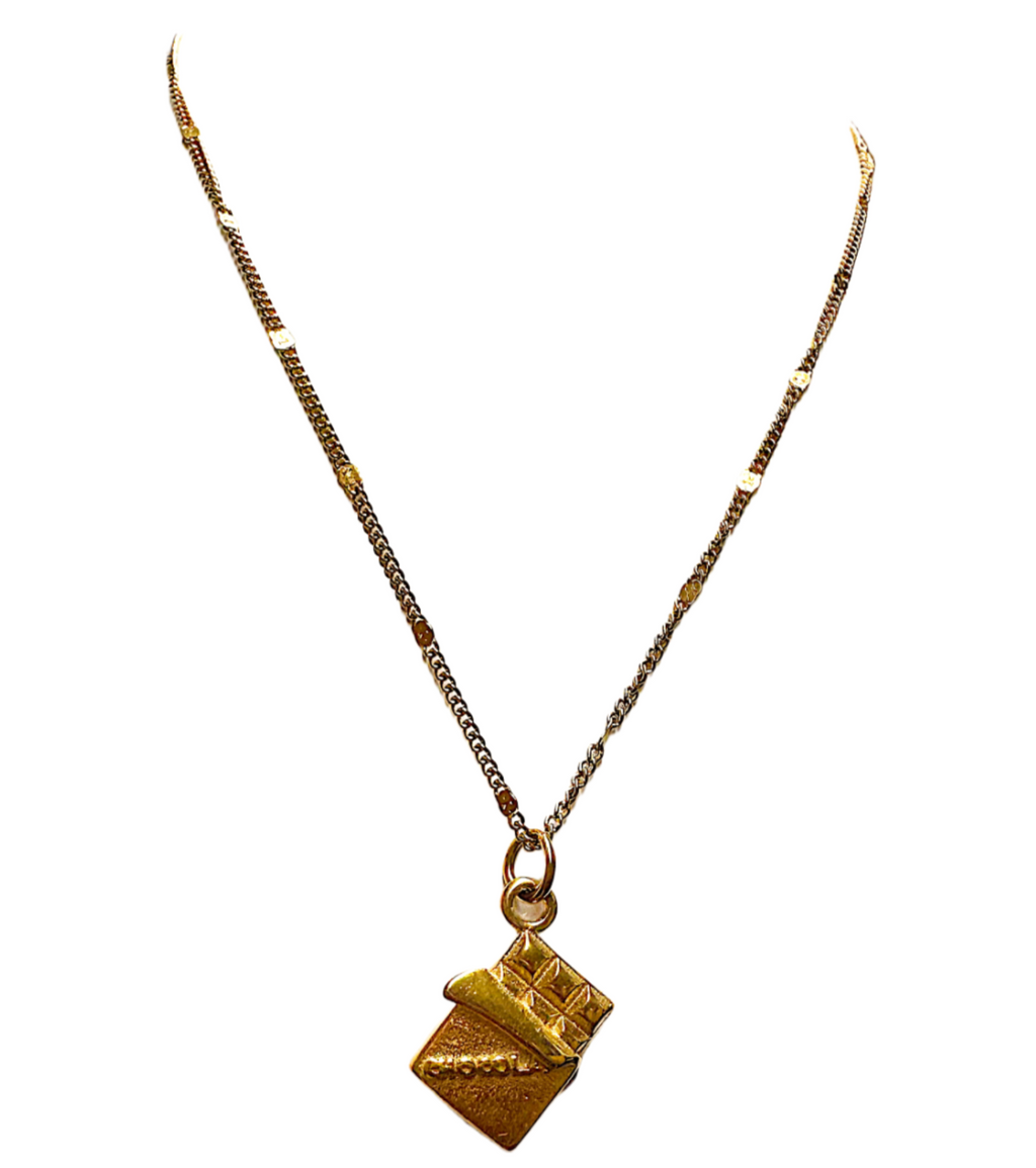 Chocolate Bar Necklace