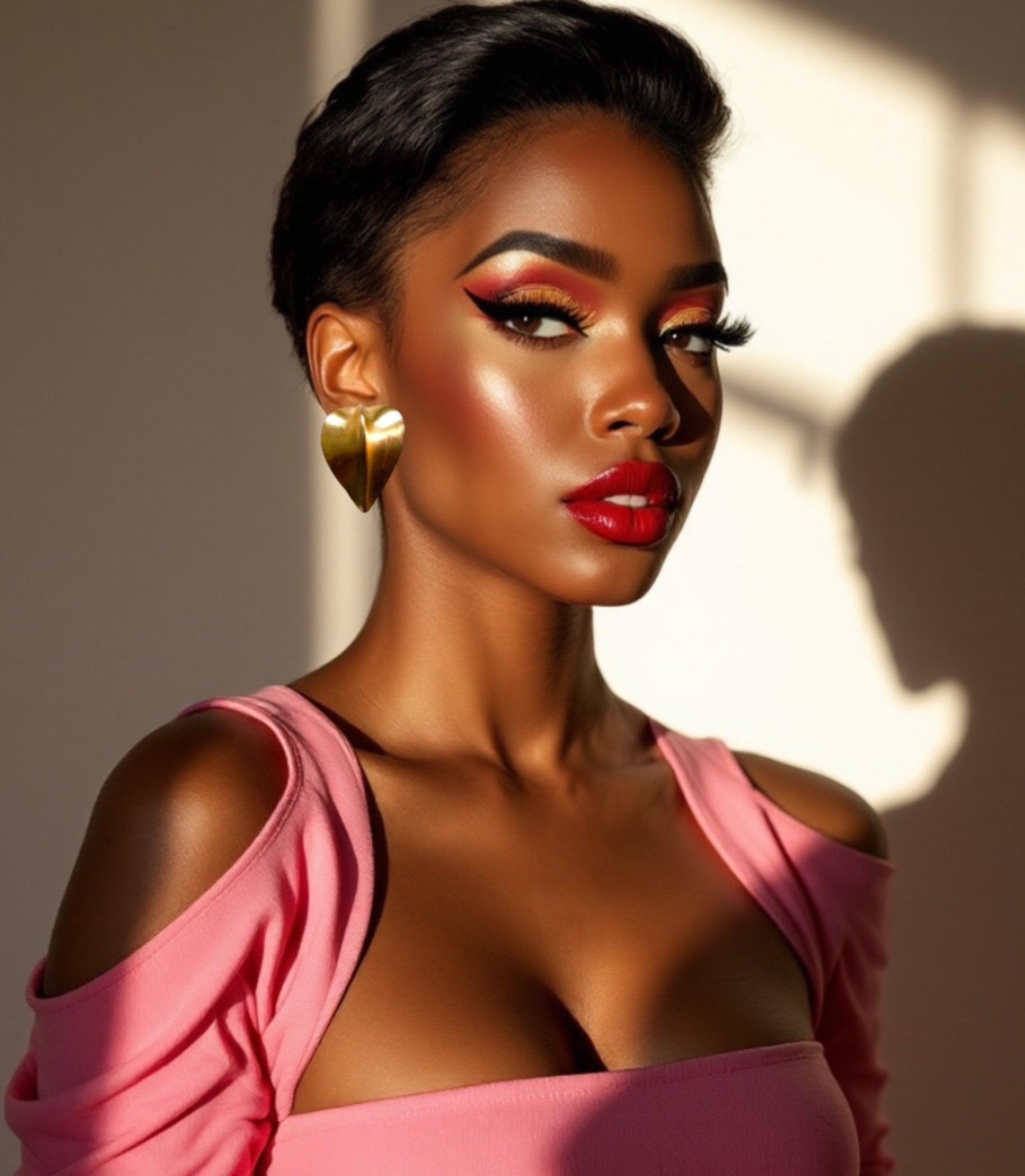 Leaf Shape Clip On Earrings